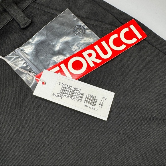 Fiorucci Black High-Rise Tailored Shorts Size IT 44 / US 30 | Made in Italy - Picture 7 of 15